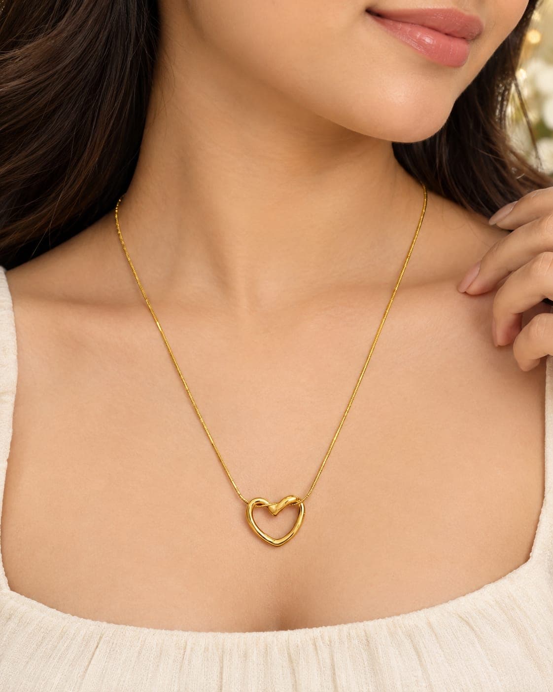 Heart Chain Pendant 3