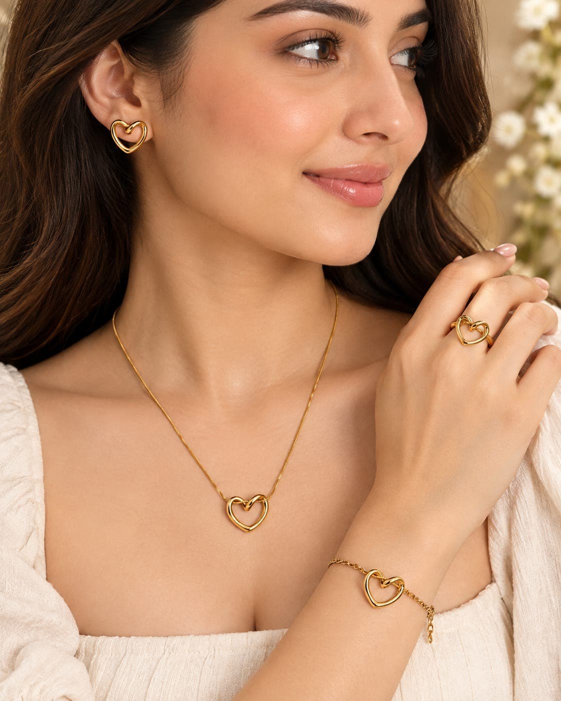 Heart Jewellery Set 3
